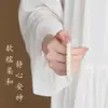 Cuentas Sueltas de Jade Blanco Natural Bodhi Estilo Antiguo para Ensartar a Mano DIY, Cuentas de Barril, Accesorios para Pulseras y Cuentas de Oración