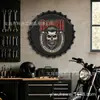 Accesorios de decoración personalizados para barbería de comercio exterior, herramientas para salón de peluquería, pósters metálicos decorativos, tapas de botellas, pinturas decorativas de hojalata