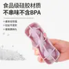 Nova Forma de Gelo Redonda em Formato de Coração, Forma de Silicone de Grau Alimentício, Fácil de Desenformar, Forma de Gelo Caseira