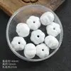 Pulseira de Contas Cerâmicas de Abóbora Coloridas Acessórios para Pulseiras Contas Espaçadoras de Melancia Coloridas Contas Cerâmicas com Furo Reto Joias Pequenas para DIY
