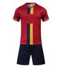 Traje de entrenamiento de fútbol de unidad súper mayorista, uniforme de equipo de entrenamiento de competición para adultos, uniforme deportivo transpirable de verano para hombres