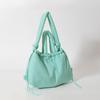 Bolso Diagonal con Relleno de Plumas para Mujer Transfronterizo 2024 Nuevo Bolso Tote Portátil Bolso de Cosméticos Bolso de Hombro Elemento de Plumas
