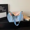 Bolsa de Fitness Diseño de Nicho Bolsa Deportiva para Natación Gran Capacidad Viaje Ligera Bolso Cruzado Almacenamiento para Viajes Cortos Bolsa de Equipaje Mujer