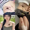 Adesivos de Tatuagem Aranha Vermelha à Prova d'Água Mini Adesivos de Tatuagem Personalizados Simulação Maquiagem de Halloween
