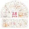 Compra directa transfronteriza de 18 tarjetas de frases florales en inglés, curativas e inspiradoras, tarjetas de texto con mensajes decorativos de aliento conmovedor