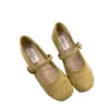 Sapatos Femininos de Bico Baixo, Novo Lançamento Primavera 2026, Sapatos Mary Jane Retrô Francês Suaves de Fada, Mocassins Baixos