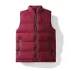 Atacado do Fabricante Colete Masculino de Algodão Inverno Roupa de Trabalho Resistente a Manchas Casual Gola Alta Quente Colete Sem Mangas Jaqueta