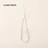Chaveiro de Pedra de Cristal Natural Runya, Pingente de Celular Anti-Perda, Cordão Chaveiro Desmagnetizador de Cascalho Atacado