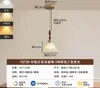 Lámpara de Madera Maciza Decorativa Artística Retro Estilo Francés Occidental para Dormitorio, Candelabro para Comedor, Candelabro Pequeño para Barra de Bar con Flores y Perlas