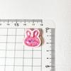 Bonito brilhante flash pequeno animal coelho urso pequeno pato amarelo resina acessórios diy telefone móvel shell hairpin headband