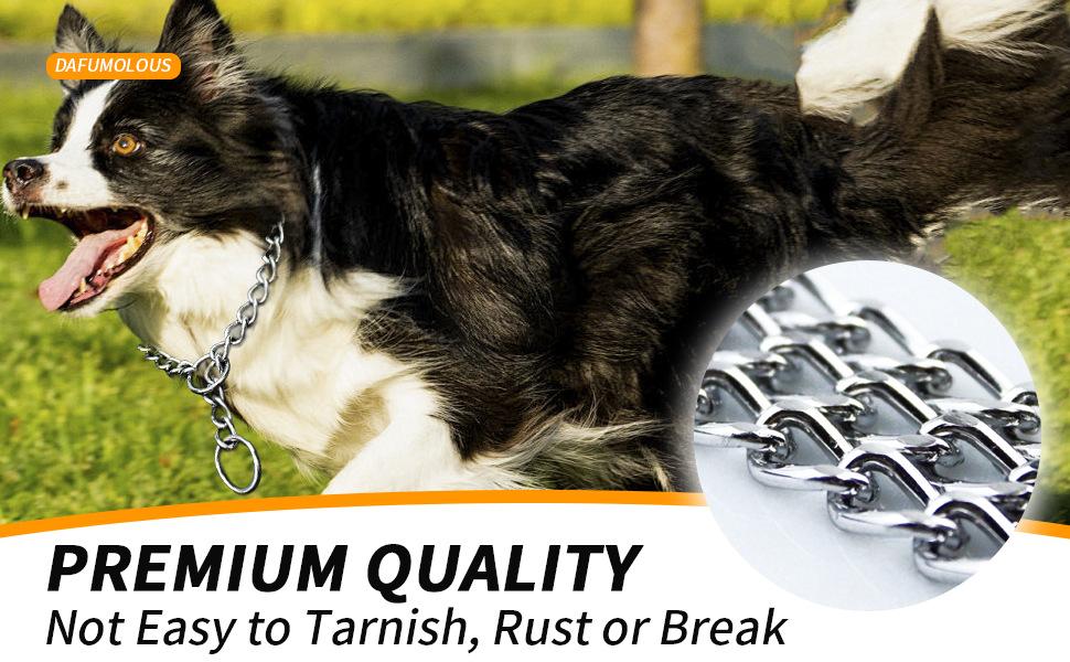 not easy to tarnish,rust or break