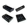 1 2 3 4 Seções DIY Slot Caixa de Bateria 18650 Eletrônico PCB Plug-in Suporte Aço Inoxidável Niquelado PCBA Retardante de Chama