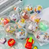 Nuevo Gashapon Transparente Recubierto de 65 mm, Juguete Gashapon de Muñeca Mixta Universal de 65 mm para Máquinas Arcade