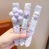 Adesivos Mágicos de Flores Infantis para Arrumar o Cabelo de Bebê, Presilhas de Cabelo Doces de Desenho Animado, Adesivos Fofos de Franja Sem Marcas