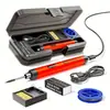 Soldador de estaño USB portátil recargable de 5V8W sin cable para soldadura y reparación, Mini juego de soldador doméstico con batería de litio