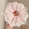 Donut Trenza Lazo para el Pelo Intestino Grueso Mujer 2026 Nuevo Estilo de Lujo Ligero Lazo para el Pelo Cuerda para Atar el Pelo Niños Flor para el Pelo Banda de Goma