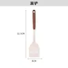 Nuevo Juego de Utensilios de Cocina de Silicona con Mango de Madera 8 Piezas Resistente a Altas Temperaturas Cuchara para Cocinar Juego de Utensilios de Cocina Antiadherentes con Mango de Madera
