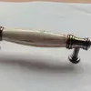 Liga de Alumínio Mármore Cerâmica Handle Puxador de Armário Guarda-Roupa Ferragens para Móveis Acessórios Furo Único Ferragens de Móveis de Luxo Leve