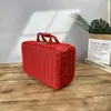Caja de ratán vintage empaque de regalo de boda caja de ratán almacenamiento de Navidad bolso de mano de ratán caja de regalo de ratán