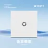 Panel de Enchufe de Pared para Interruptor Estándar Europeo Tipo 86 Panel Grande Ultra Delgado Enchufe Estándar Ruso Estilo Europeo Multifuncional Blanco Ruso