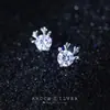 Brincos de tarraxa estilo coreano S925 de prata, adoráveis, brincos longos com franjas elegantes e simples, kit de brincos DIY, atacado