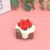 Ímãs de geladeira de resina alimentar 3D, ímãs fortes de lembrancinhas turísticas, figuras feitas sob medida, presentes realistas