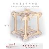 Soporte de Linterna Estilo Chino Tradicional Kit de Materiales para Soporte de Linterna de Madera Hecho a Mano DIY para Niños Soporte de Linterna de Conejo de Año Nuevo