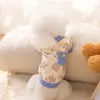 Otoño e Invierno Mascota Elefante Lindo Pequeño Dinosaurio Disfraz de Transformación Calidez Engrosada Capa para Perro Pequeño Gato Ropa para Perros