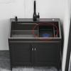 Ranura Doble para Ranura Única Grande de Acero Inoxidable 304 Lavabo de Estiramiento Viejo de Ranura Única Grande Ranura Doble para Ranura Única Grande Lavado de Verduras