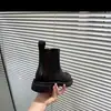 Botines Retro Chelsea, botines cortos para mujer, nueva colección otoño 2026, suela plana, estilo británico, estilo chimenea, botas Martin que realzan la altura