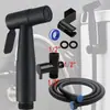 Válvula Angular de Aço Inoxidável Transfronteiriça Uma Entrada Duas Saídas Conjunto de Bidê de Uso Duplo para Pistola de Spray de Banheiro e Vaso Sanitário Aço Inoxidável 304