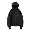 Chaqueta de Esquí Moderna, Cortavientos e Impermeable, Unisex, Tallas Grandes, Forrada de Polar, Engrosada, Cálida, con Capucha, Abrigo de Montañismo