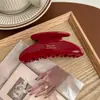 Marrón Primavera y Verano ~ Pinza Grande para el Cabello de Blogger Ins Clip Grande para el Cabello Pinza para el Cabello Parte Posterior de la Cabeza Pinza de Tiburón de Ácido Acético Accesorios para el Cabello