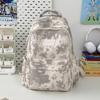 Mochila Escolar Femenina Estilo K Color Puro Pequeña Fresca Estudiante de Secundaria Mochila Estilo Campus Mochila Simple Femenina