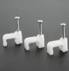 Clipes de Fio Redondos e Quadrados, Fios Elétricos, Cabos de Rede, Pregos de Aço para Fixação de Cabos, Clipes de Fio para Cimento, Abraçadeiras de Cabo, Tubos