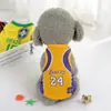 Cachorro Urso Corgi Pet Colete de Malha Roupas de Basquete Gato Exclusivo Transfronteiriço Suprimento Camisas da Copa do Mundo