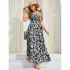 Fotos Reales de Sitio Independiente de Comercio Exterior Transfronterizo en Stock 1688 Pedidos Extranjeros Aliexpress Vestidos de Venta Caliente Europeos y Americanos