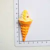 Nuevos Accesorios de Resina de Helado DIY Pegamento de Crema Funda de Teléfono Imán de Refrigerador Llavero Colgante Joyería