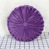 Cojín Redondo Escandinavo de Terciopelo Holandés Felpa Jacquard Rueda Cojín Todo el Año Decoración del Hogar Almohada Tatami Futón Cojín