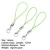 Cordão Colorido para Celular com Fecho Lagosta Pingente Corda Acessório DIY Chaveiro Boneco Brinquedo Pingente de Bolsa Corda