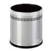 Cubo de basura sin tapa Southern Gpx-45F para Hogar Hotel Baño Cubo de basura Redondo Doble Capa Flor Calada Basura
