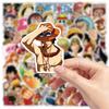 50 Pegatinas Riman One Piece Lufei Naiman DIY Decorativas Equipaje Teléfono Móvil Pegatinas Pegatinas de Dibujos Animados