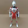 Brinquedos Autênticos de Plástico Macio do Ultraman, Figuras Articuladas para Crianças, Monstros Pequenos, Conjunto Completo de Figuras de Ação Colecionáveis, Presentes