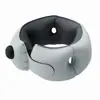 Almohada Inflable en Forma de U para Cuello Almohada de Cuello Portátil Compacta y Fácil de Guardar Almohada de Cuello para Viaje Coche Avión Almohada Inflable
