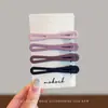 Presilhas de Cabelo Infantis para Meninas, Acessórios para Cabelos Rebeldes na Parte de Trás da Cabeça, Presilhas BB Estilo Coreano para Franjas Rebeldes, Presilhas Coloridas de Verão para Cabelo Lateral de Celebridade da Internet