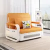 Sofá-cama dobrável, modelo novo multifuncional de uso duplo, cama retrátil, extensível e para dormir, modelo novo 2025, cama integrada para sala de estar