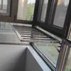 Estante Plegable Multifuncional para Secar Ropa, Barandilla Protectora para Balcón, Ventana, Interior, Seguridad Infantil, de Pie, Barandilla para Ventana Antirrobo