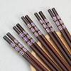 Palillos de Bambú en Diferentes Colores, Set Familiar Estilo Chino, Un Par por Persona, Dedicados para Uso Individual, Palillos Codificados por Color para Restaurante, Tendencia Nacional Bambú Nuevo Estilo Chino