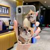 Funda para Teléfono Móvil para Niñas con Buen Aspecto, Funda Espejo para Apple 17Pro, Funda Espejo de Gato Lindo para Iphone18Pm