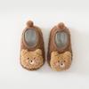 Calcetines de Piso para Niños Estilo Invierno Forrados de Felpa Engrosados Calcetines para Bebé Antideslizantes Zapatos y Calcetines de Piso para Bebé Sets Lindo y Suave para Niños